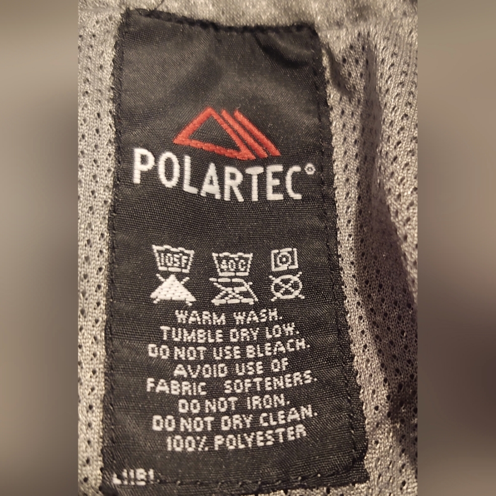 Polartec Military Cold Weather Fleece Full Zip Sz L - Picture 5 of 10